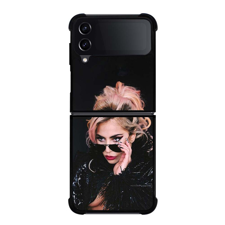 LADY GAGA SINGER Samsung Galaxy Z Flip 4 Case Cover LADY GAGA SINGER Samsung Galaxy Z Flip 4 Case Cover