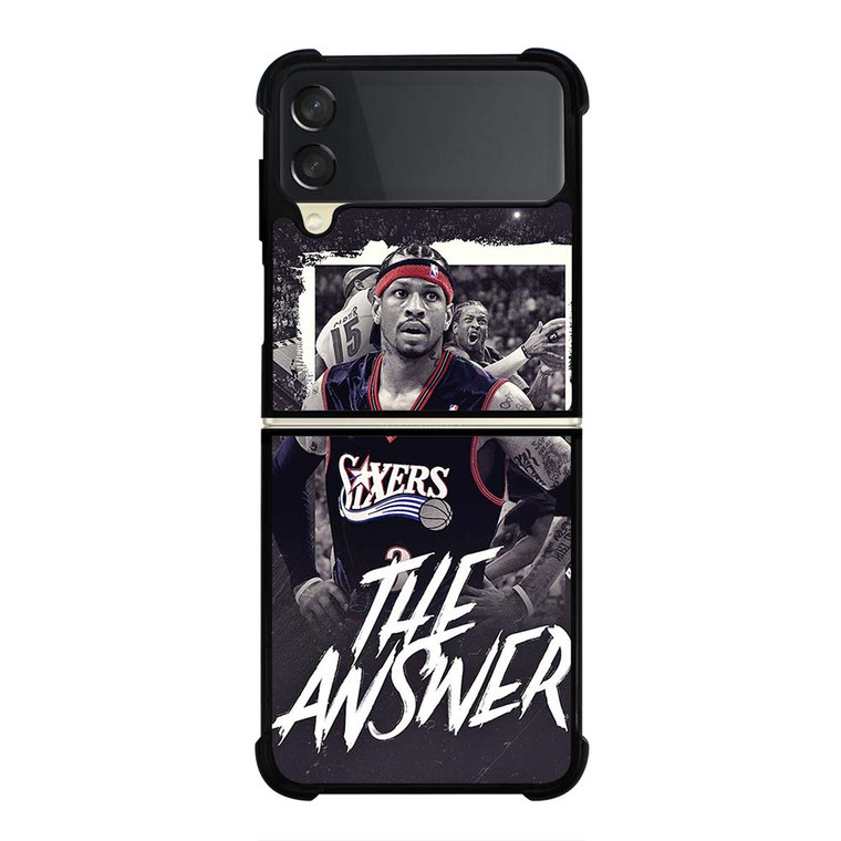 ALLEN IVERSON SIXERS BASKETBALL Samsung Galaxy Z Flip 3 Case Cover