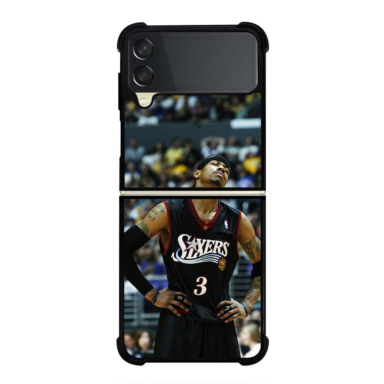 ALLEN IVERSON SIXERS NBA Samsung Galaxy Z Flip 3 Case Cover