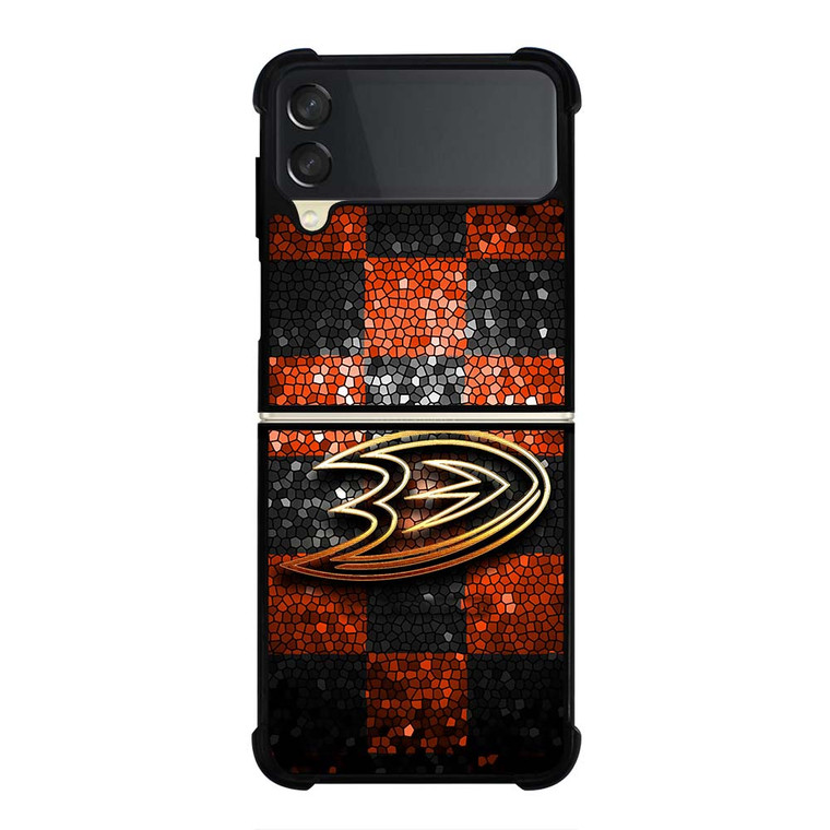 ANAHEIM DUCKS GOLD LOGO Samsung Galaxy Z Flip 3 Case Cover