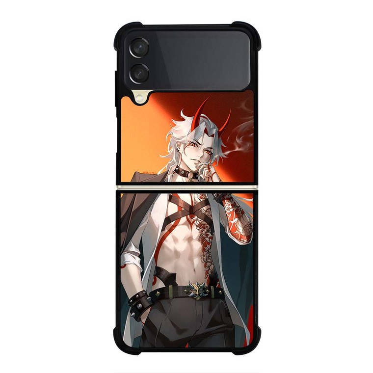 ARATAKI ITTO GAME GENSHIN IMPACT Samsung Galaxy Z Flip 3 Case Cover