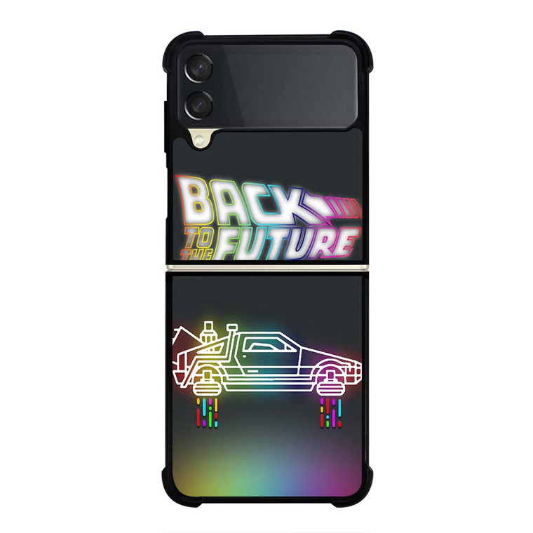 BACK TO THE FUTURE DELOREAON Samsung Galaxy Z Flip 3 Case Cover