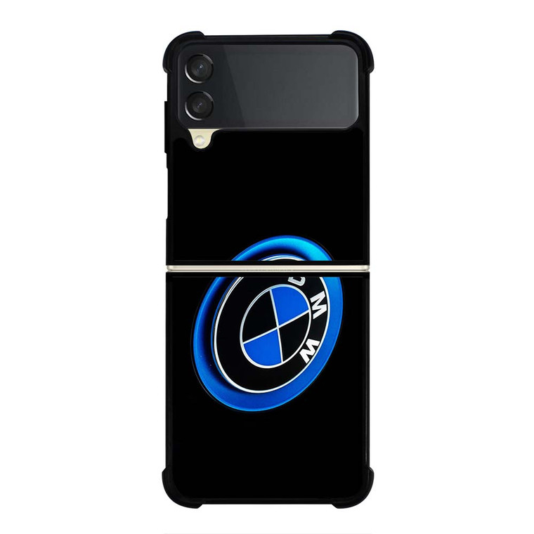 BMW BLUE LIGHT LOGO Samsung Galaxy Z Flip 3 Case Cover