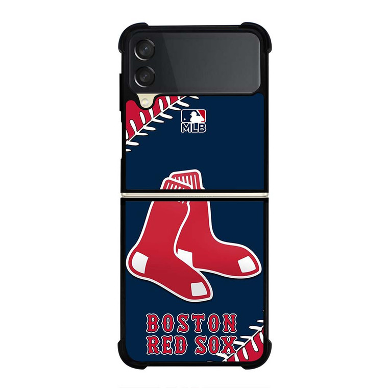 BOSTON RED SOX MLB SYMBOL Samsung Galaxy Z Flip 3 Case Cover