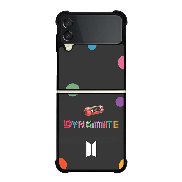 BTS DYNAMITE POLKADOTS Samsung Galaxy Z Flip 3 Case Cover