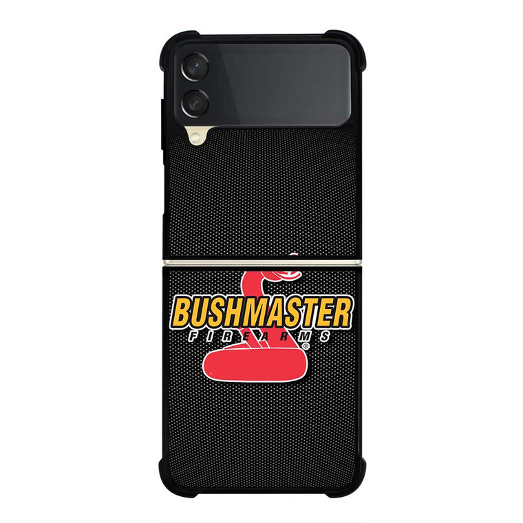 BUSHMASTER FIREARMS METAL LOGO Samsung Galaxy Z Flip 3 Case Cover