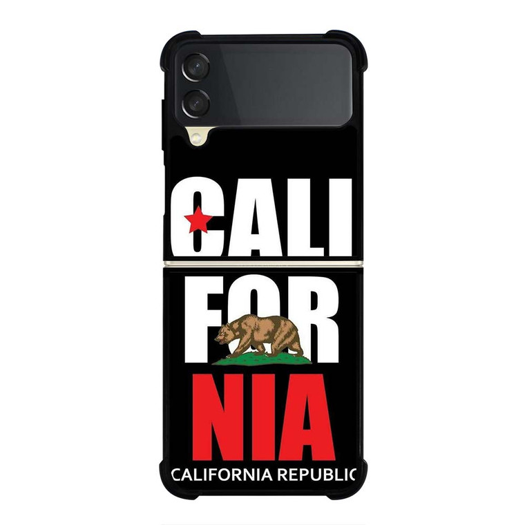 CALIFORNIA REPUBLIC SYMBOL Samsung Galaxy Z Flip 3 Case Cover