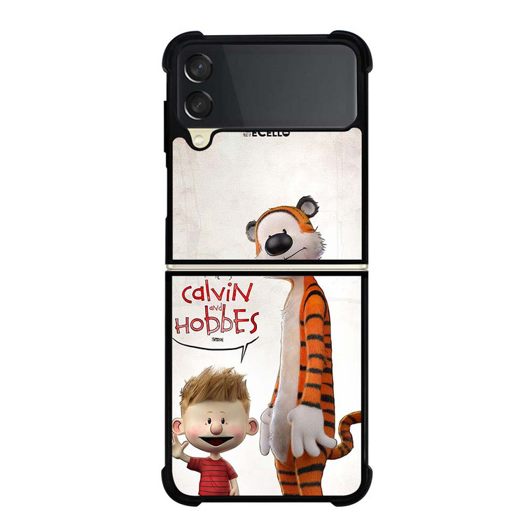 CALVIN AND HOBBES 3D Samsung Galaxy Z Flip 3 Case Cover