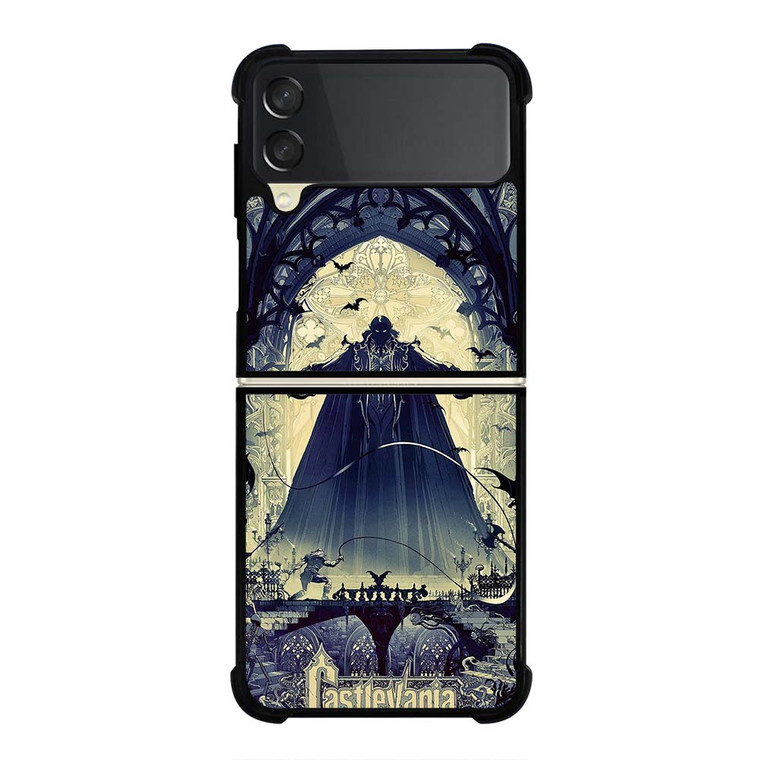 CASTLEVANIA MOVIE POSTER FAN ART Samsung Galaxy Z Flip 3 Case Cover
