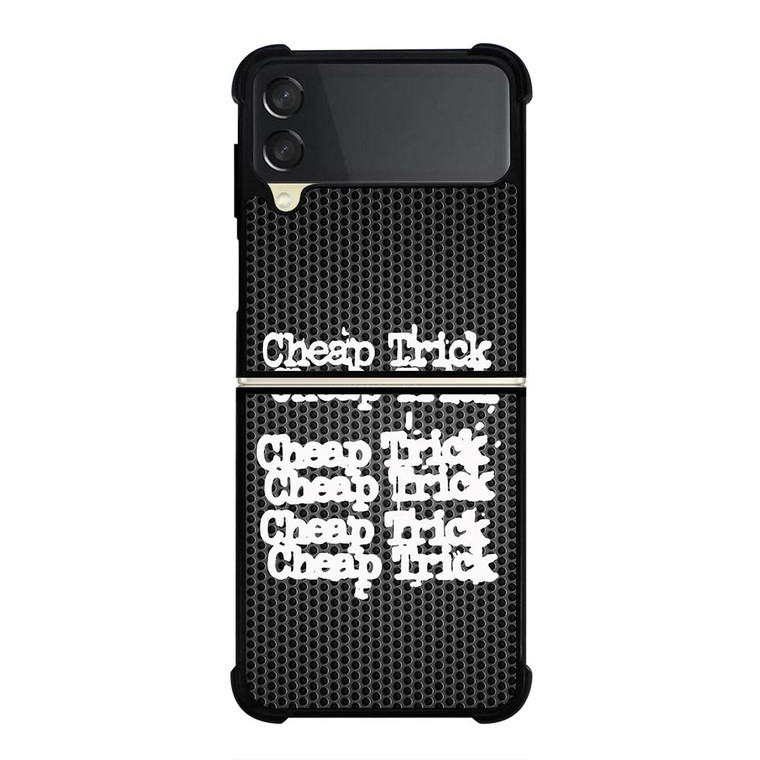 CHEAP TRICK BAND METAL LOGO Samsung Galaxy Z Flip 3 Case Cover
