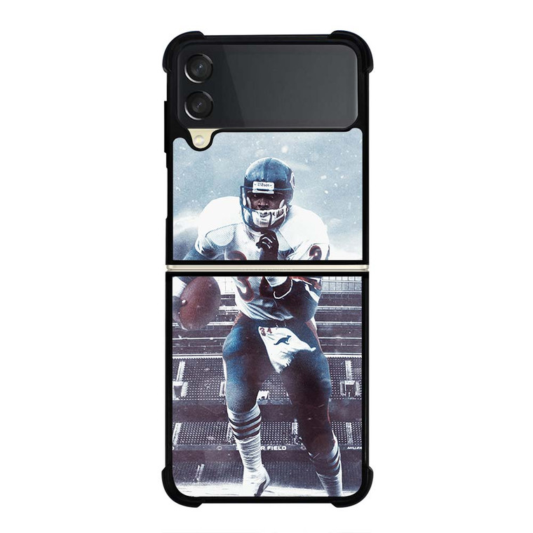 CHICAGO BEARS WALTER PAYTON FOOTBALL Samsung Galaxy Z Flip 3 Case Cover