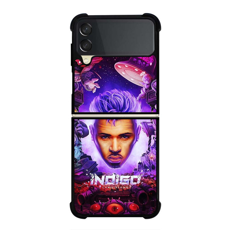 CHRIS BROWN INDIGO ALBUM COVER Samsung Galaxy Z Flip 3 Case Cover
