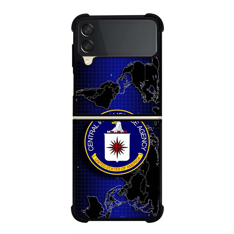 CIA SENTRAL INTELLIGENCE AGENCY USA Samsung Galaxy Z Flip 3 Case Cover