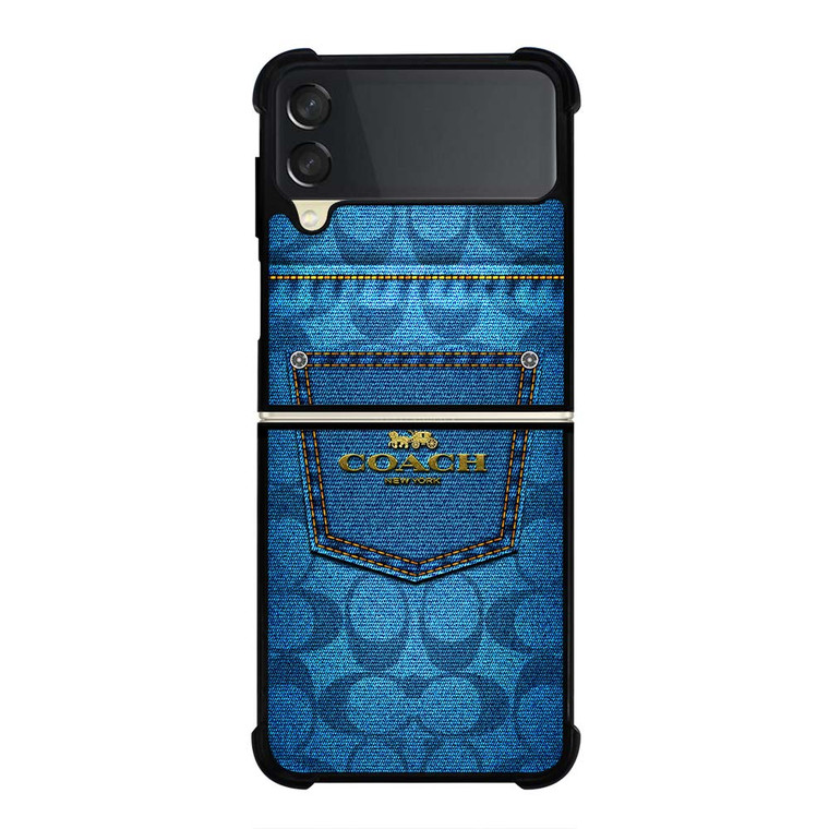 COACH JEANS Samsung Galaxy Z Flip 3 Case Cover