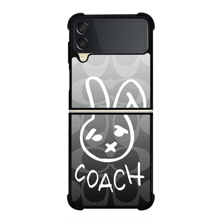 COACH NEW YORK RABBIT LUNAR YEAR Samsung Galaxy Z Flip 3 Case Cover