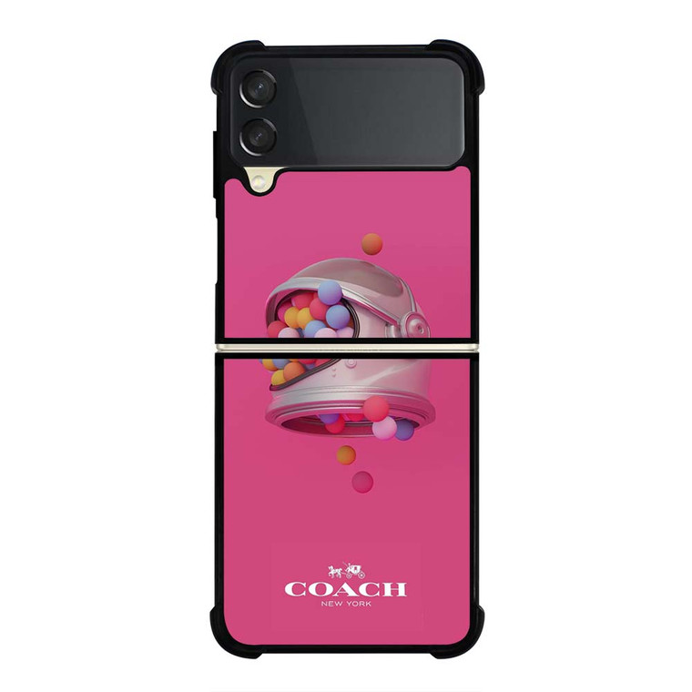 COACH SPACEBALL Samsung Galaxy Z Flip 3 Case Cover