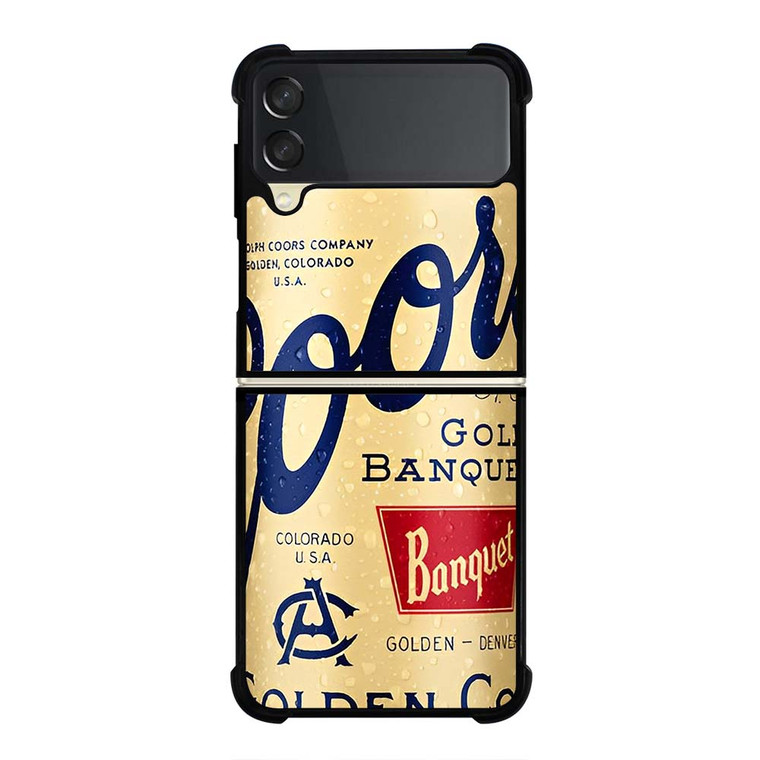 COORS GOLDEN BOTTLE Samsung Galaxy Z Flip 3 Case Cover