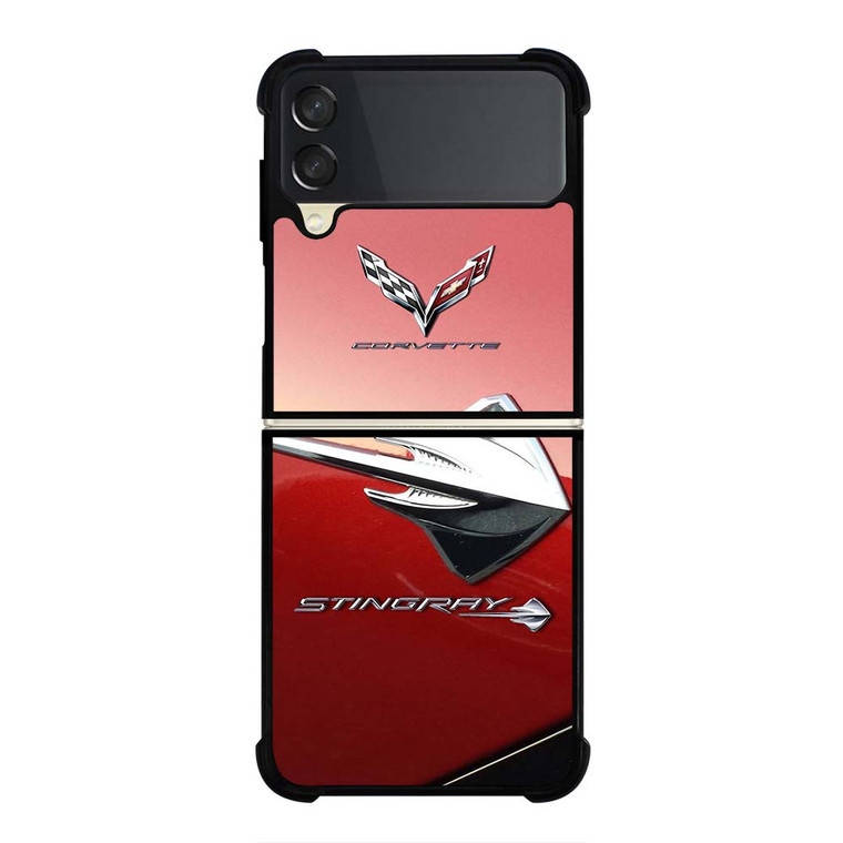 CORVETTE STINGRAY C7 EMBLEM Samsung Galaxy Z Flip 3 Case Cover