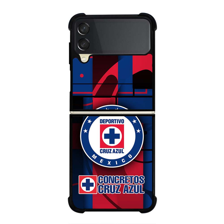 CRUZ AZUL SOCCER LOGO Samsung Galaxy Z Flip 3 Case Cover