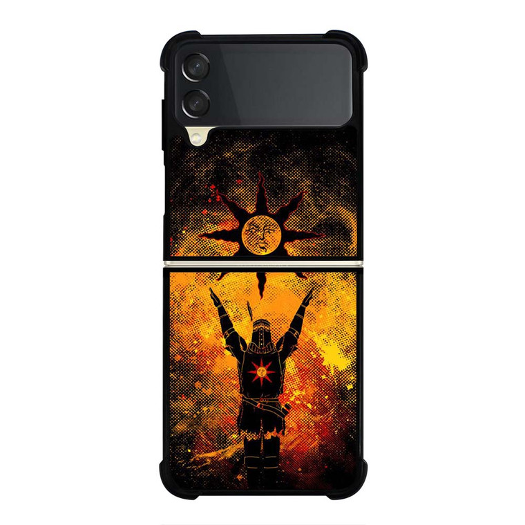 DARK SOULS PRAISE THE SUNS ART Samsung Galaxy Z Flip 3 Case Cover