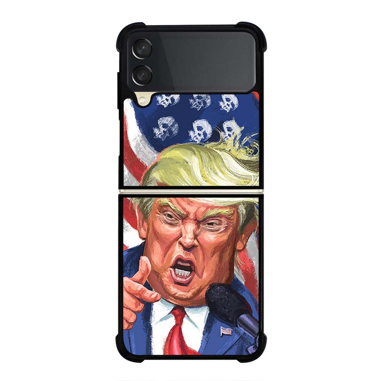 DONALD TRUMP ART  Samsung Galaxy Z Flip 3 Case Cover