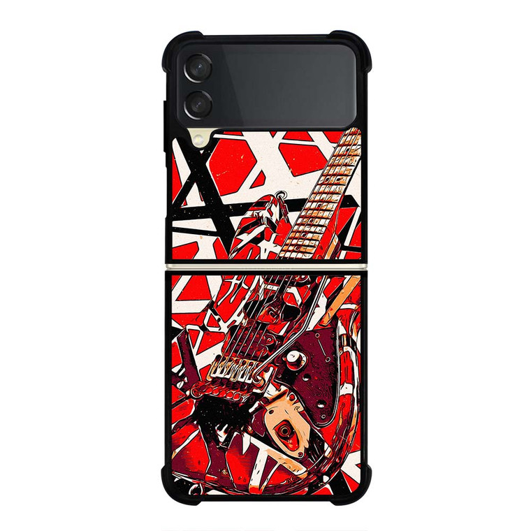 EDDIE VAN HALEN GUITAR ART Samsung Galaxy Z Flip 3 Case Cover