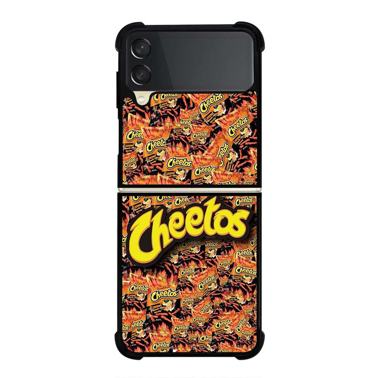 FLAMIN HOT CHEETOS COLLAGE Samsung Galaxy Z Flip 3 Case Cover