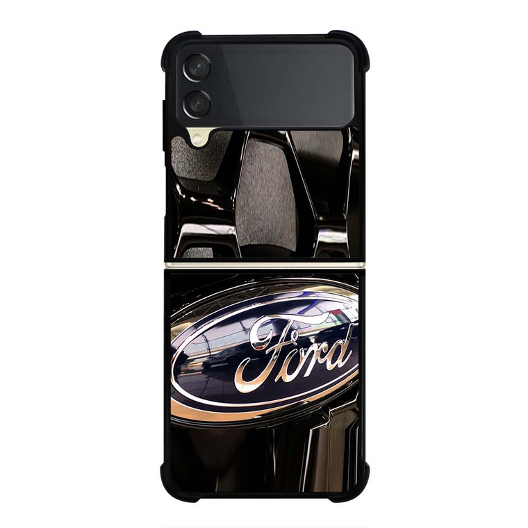 FORD GRILL CAR Samsung Galaxy Z Flip 3 Case Cover