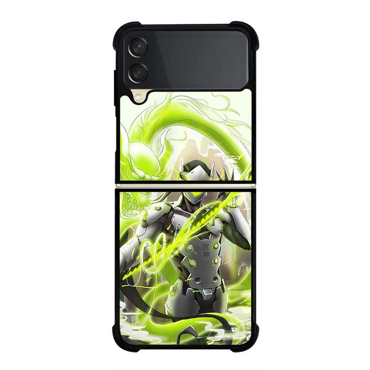 GENJI DRAGON OVERWATCH GAME Samsung Galaxy Z Flip 3 Case Cover