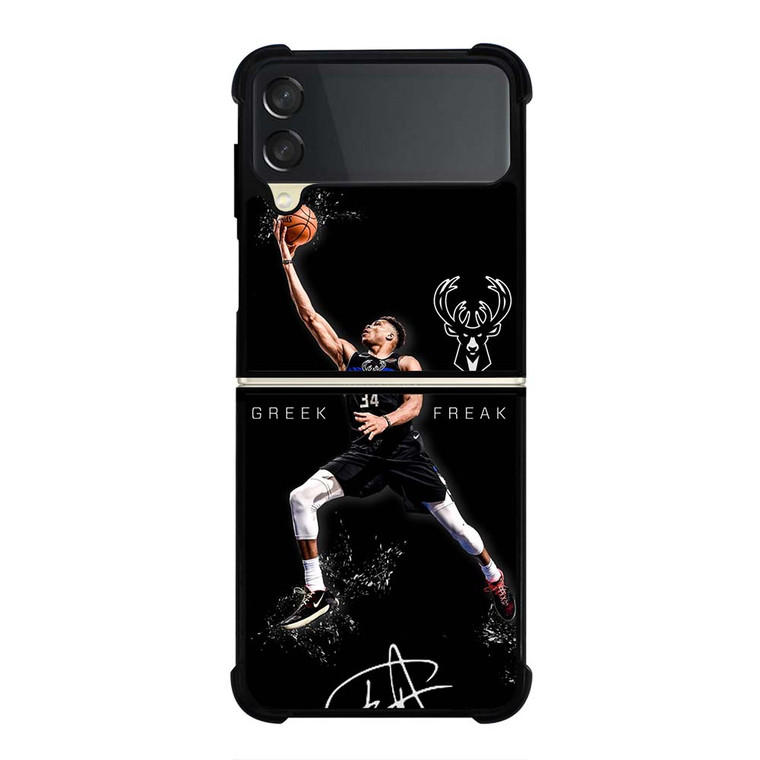 GIANNIS ANTETOKOUNMPO MILWAUKEE BUCKS Samsung Galaxy Z Flip 3 Case Cover