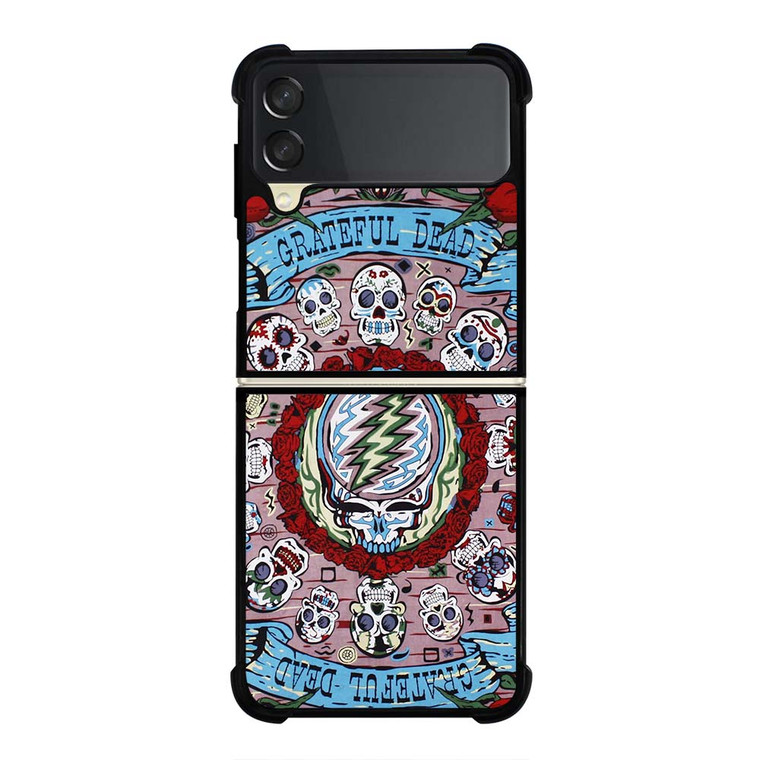 GRATEFUL DEAD SKULL LOGO Samsung Galaxy Z Flip 3 Case Cover