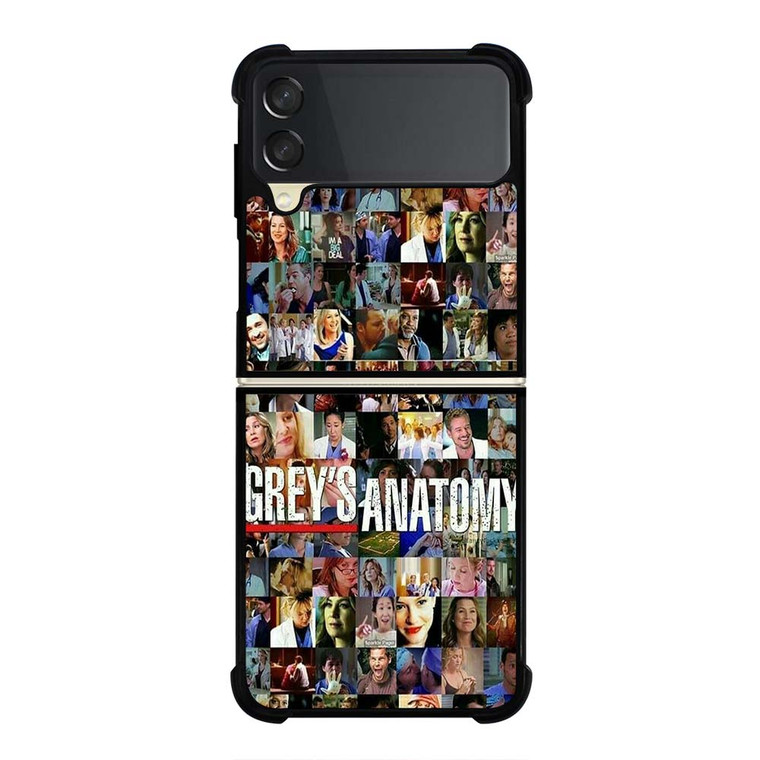GREY'S ANATOMY COLLAGE Samsung Galaxy Z Flip 3 Case Cover