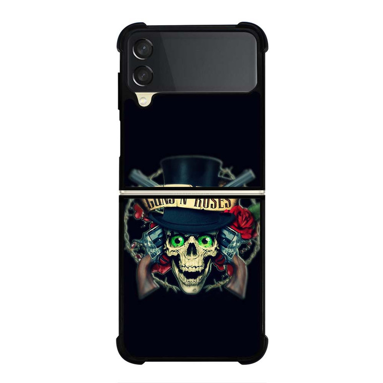 GUNS N ROSES SKULL LOGO Samsung Galaxy Z Flip 3 Case Cover