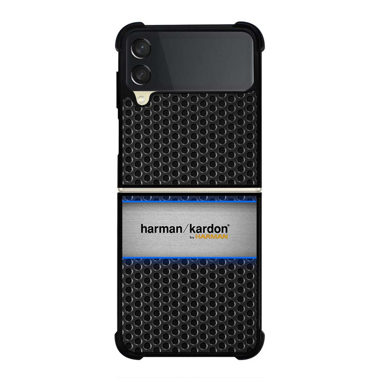 HARMAN KARDON SPEAKER CARBON Samsung Galaxy Z Flip 3 Case Cover