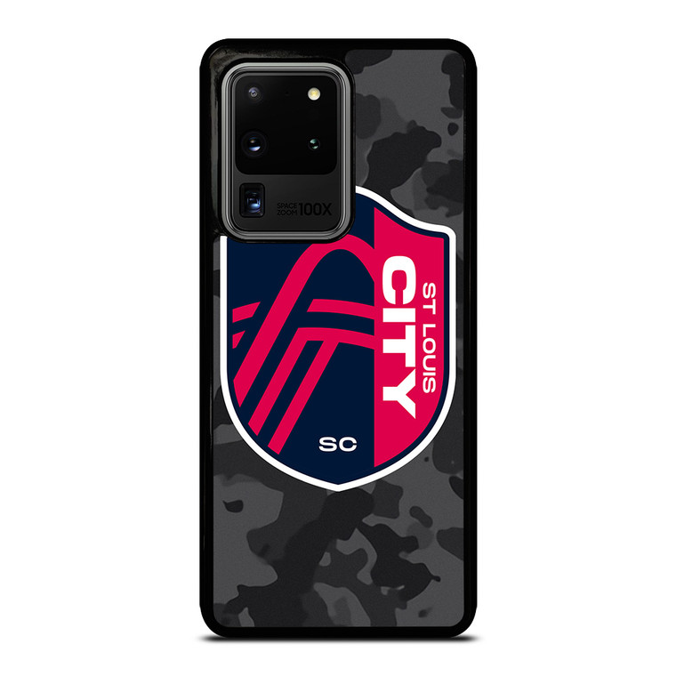 SAINT LOUIS CITY MLS BLACK CAMO Samsung Galaxy S20 Ultra Case Cover