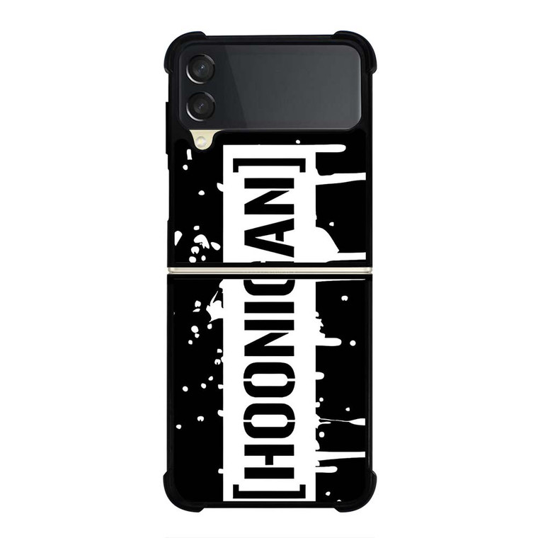 HOONIGAN RACING BRUSHED LOGO Samsung Galaxy Z Flip 3 Case Cover