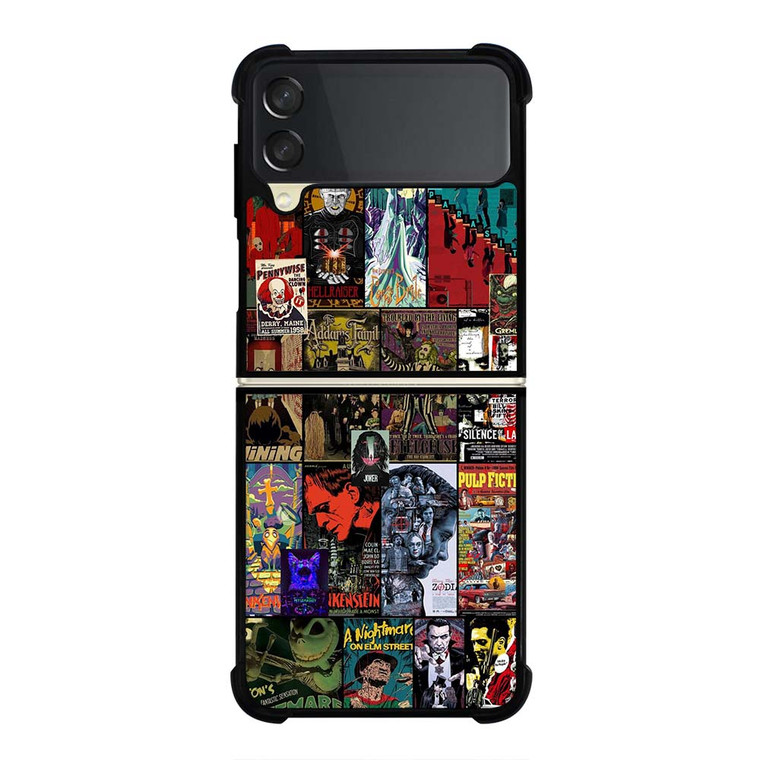 HORROR MOVIE COLLAGE Samsung Galaxy Z Flip 3 Case Cover