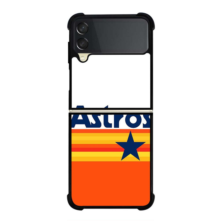HOUSTON ASTROS STRIPE Samsung Galaxy Z Flip 3 Case Cover