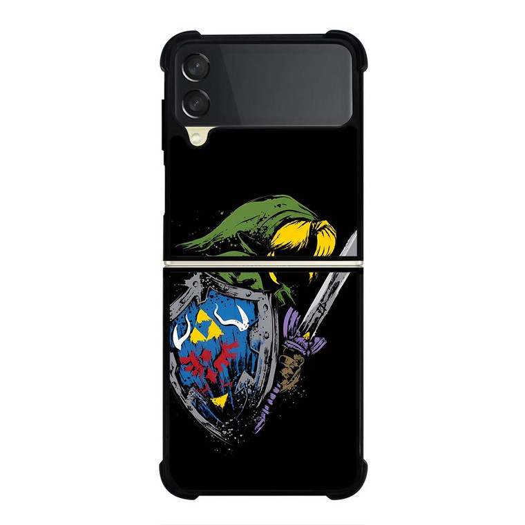 HYRULE WARRIOR LEGEND OF ZELDA Samsung Galaxy Z Flip 3 Case Cover