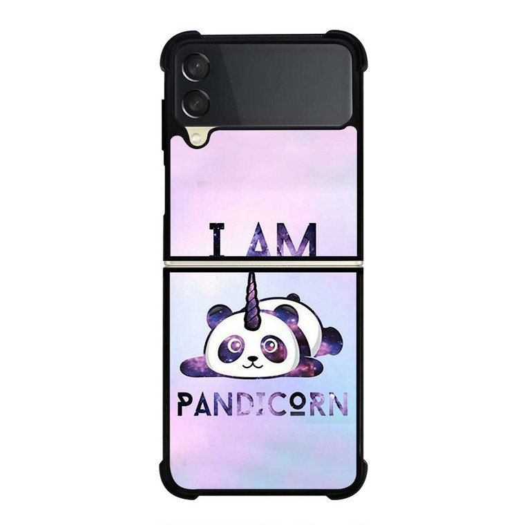 I AM PANDICORN NEBULA Samsung Galaxy Z Flip 3 Case Cover