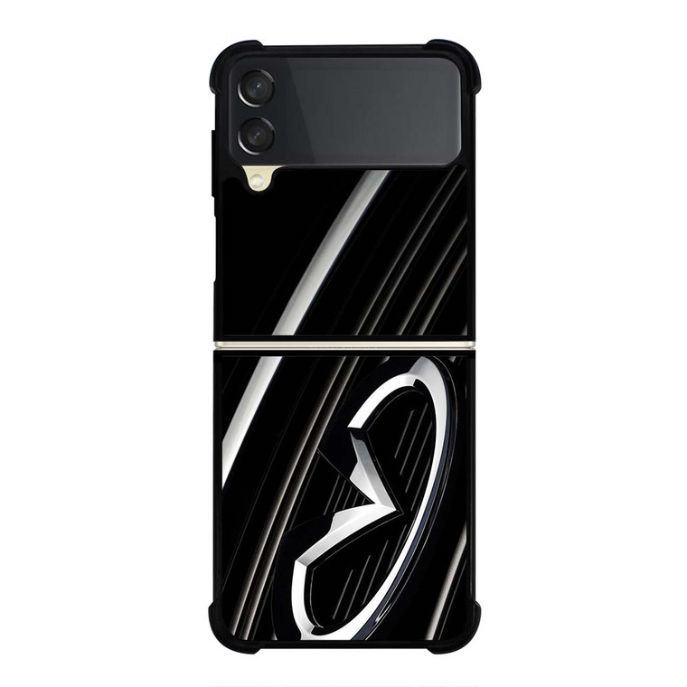 INFINITI CAR METAL EMBLEM Samsung Galaxy Z Flip 3 Case Cover
