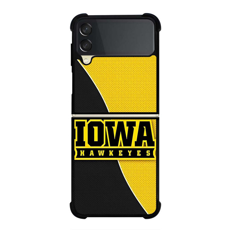 IOWA HAWKEYES UNIVERSITY FOOTBALL Samsung Galaxy Z Flip 3 Case Cover