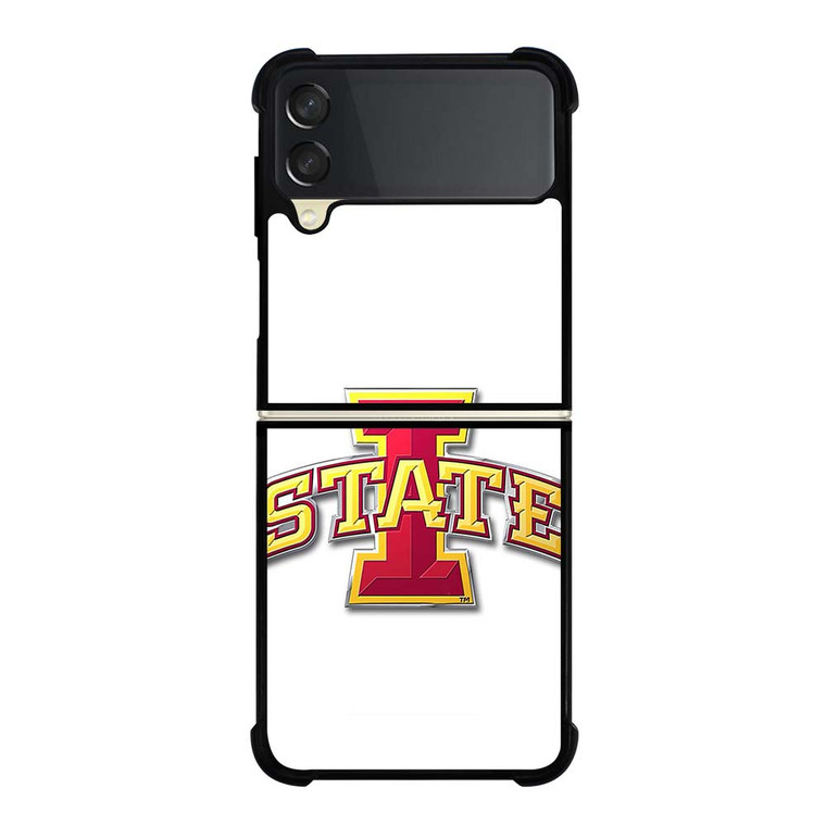 IOWA STATE CYCLONES WHITE Samsung Galaxy Z Flip 3 Case Cover