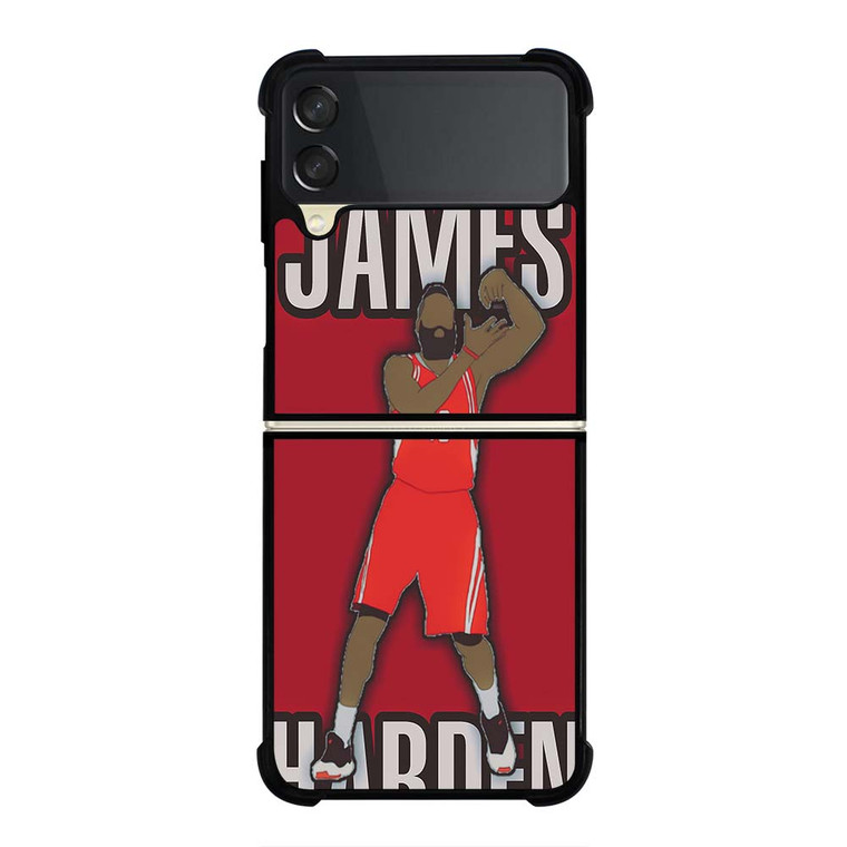 JAMES HARDEN HOUSTON ROCKETS CARTOON Samsung Galaxy Z Flip 3 Case Cover
