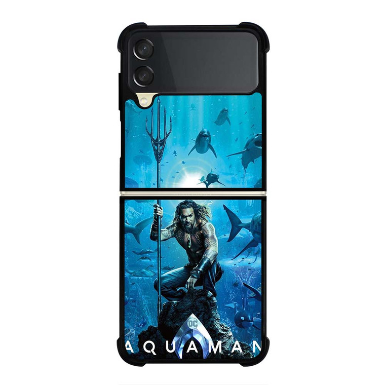 JASON MOMOA AQUAMAN DC Samsung Galaxy Z Flip 3 Case Cover
