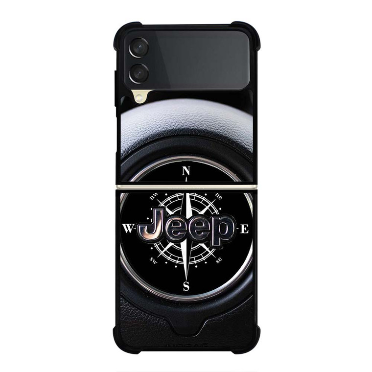 JEEP STEER COMPAS Samsung Galaxy Z Flip 3 Case Cover