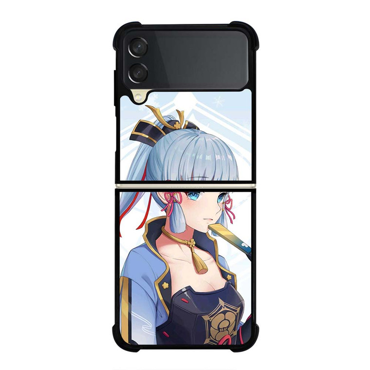 KAMISATO AYAKA GENSHIN IMPACT Samsung Galaxy Z Flip 3 Case Cover