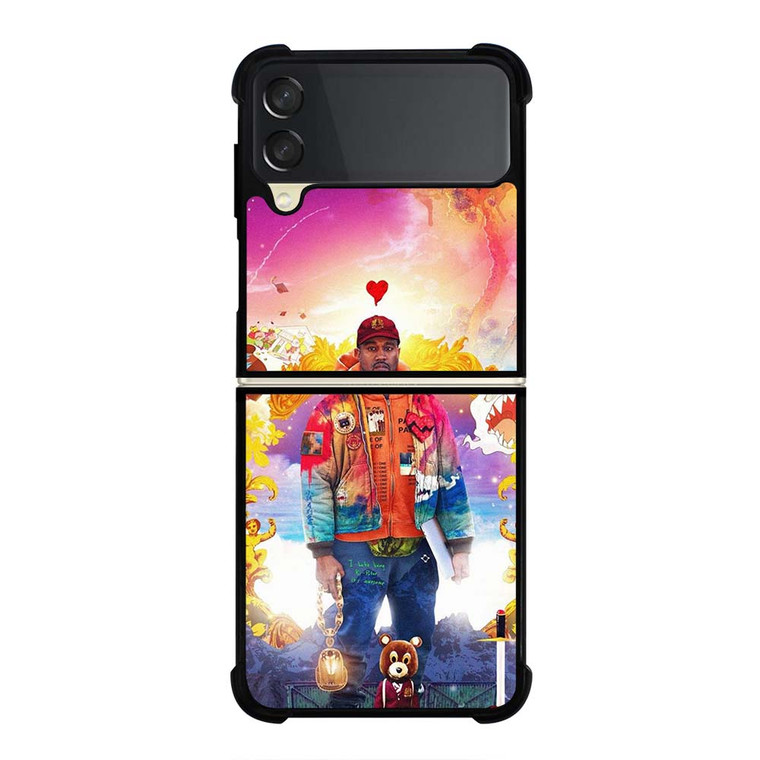 KANYE WEST ART RAPPER Samsung Galaxy Z Flip 3 Case Cover
