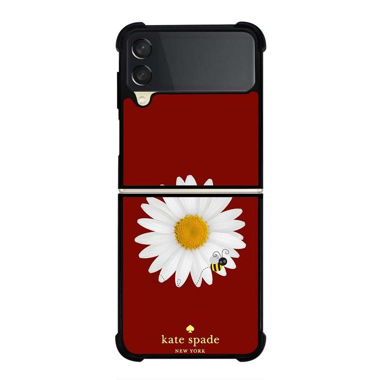 KATE SPADE FLOWER AND BEE Samsung Galaxy Z Flip 3 Case Cover