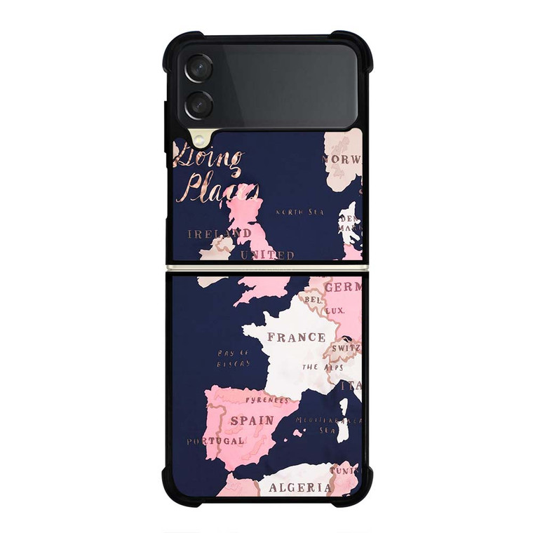 KATE SPADE GOING PLACES Samsung Galaxy Z Flip 3 Case Cover